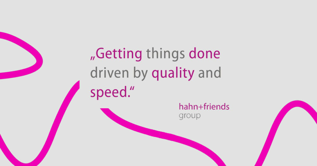 hahn+friends group